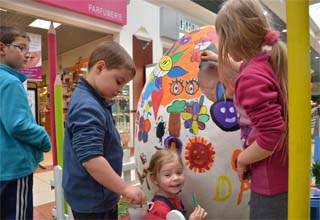 animation enfant centre commercial