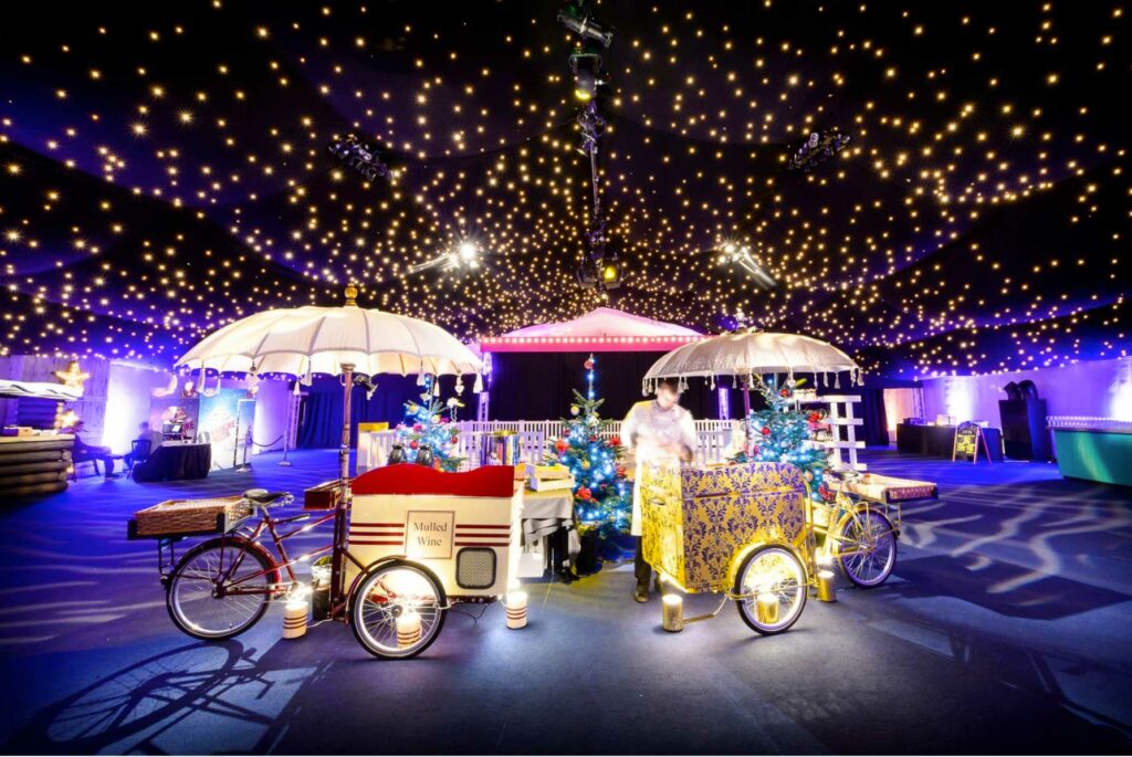 Festivités de Noël en extérieur | Centre commercial et Collectivité